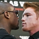 Mayweather and Alvarez face off