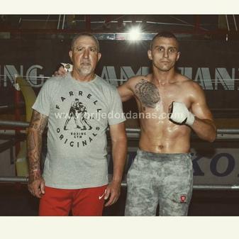 Janjanin with trainer Antoni Postigo