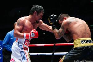 Pacquiao KO’s Matthysse, Captures WBA Title