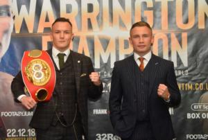 Frampton and Warrington face off in Belfast