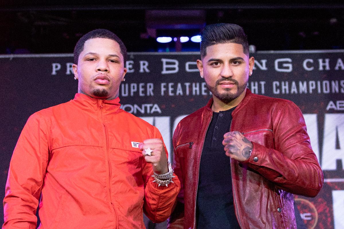 Gervonta Davis And  Abner Mares Come Face To Face In LA