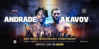 Demetrius Andrade back in the ring against Artur Akavov