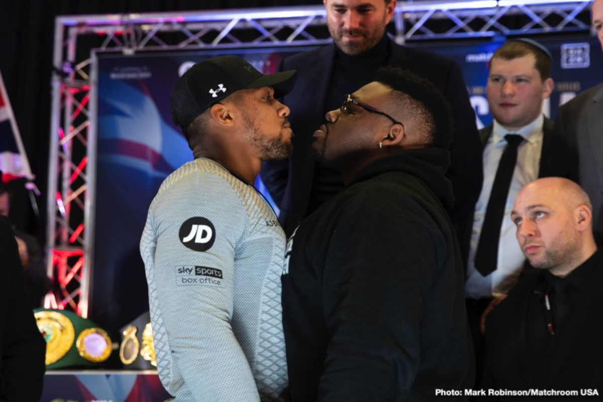 Anthony Joshua plans to 'strip Jarrell Miller of his soul'
