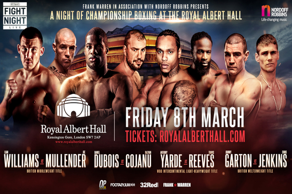Yarde & Dubois Both Victorious At Albert Hall