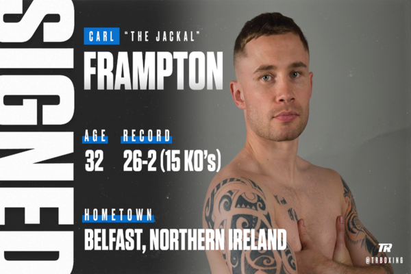 Carl Frampton comes alive with Top Rank and ESPN