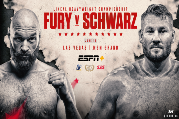 Tyson Fury to fight Tom Schwarz June 15 in Las Vegas