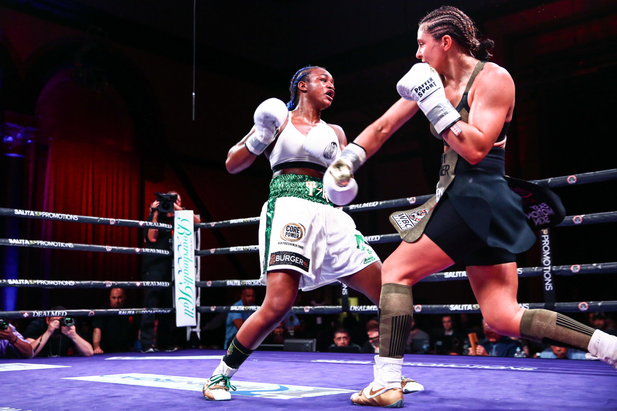 Claressa Shields Hammers Christine to become undisputed champ