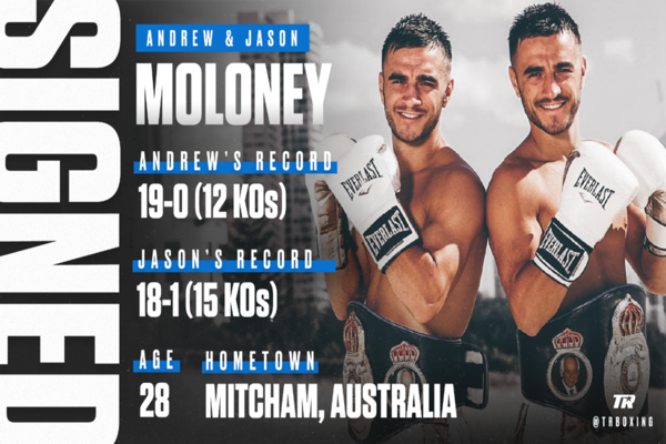 Aussie contenders Jason and Andrew Moloney signed by Top Rank