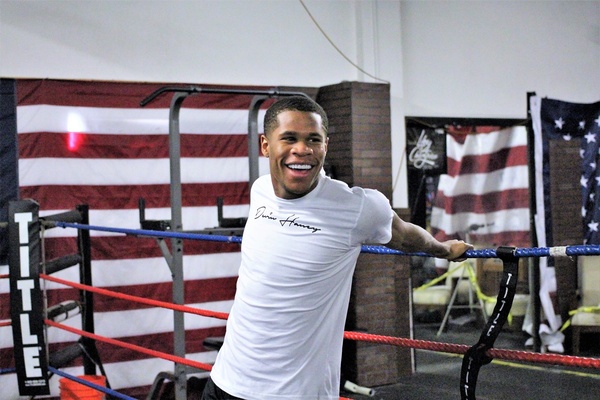 Rising Devin Haney talks about his fight tomorrow night with Antonio Moran