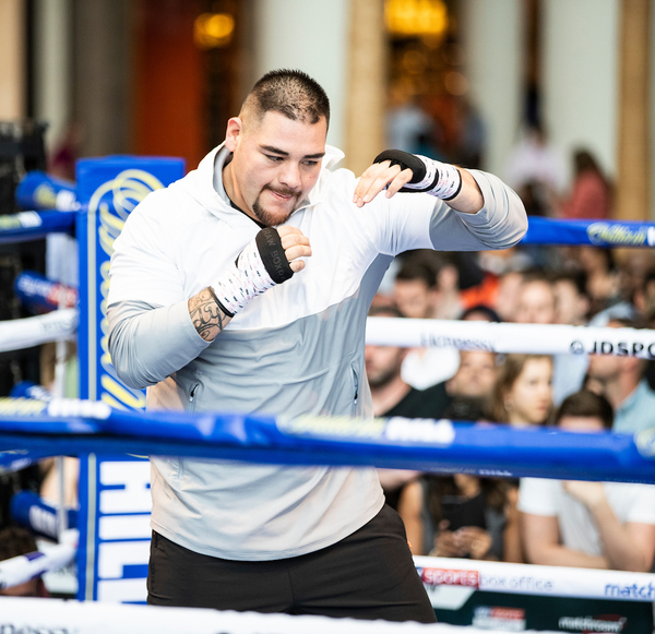 Andy Ruiz Jr by Mark Robinson/Matchroom Boxing