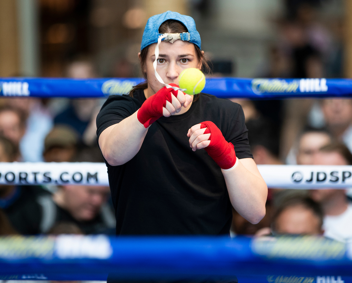 Katie Taylor by Mark Robinson/Matchroom Boxing