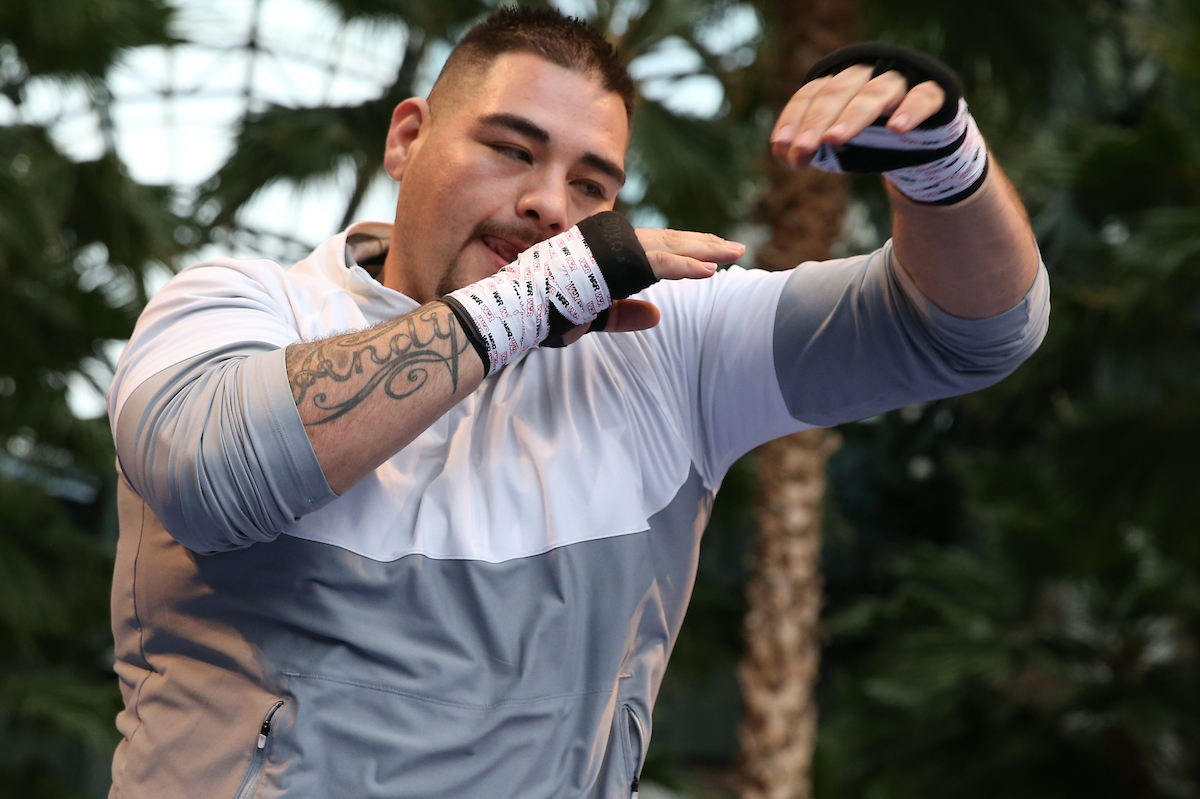 Andy Ruiz Jr by Ed Mulholland/Matchroom Boxing