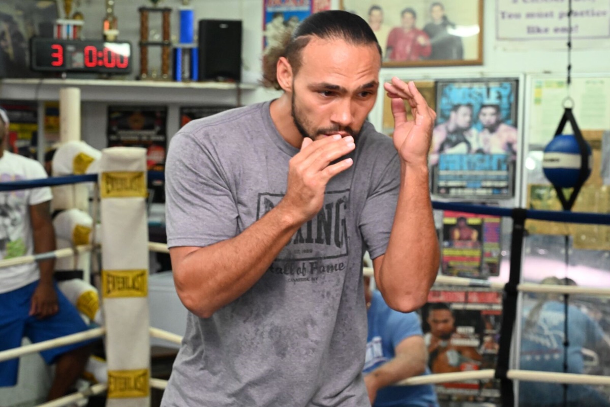 Keith Thurman is ready to show the world that he's a better fighter than Manny Pacquiao