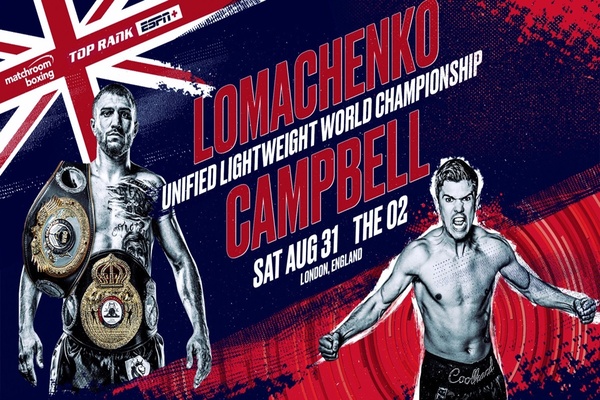 Vasyl Lomachenko travels to London to fight Luke Campbell