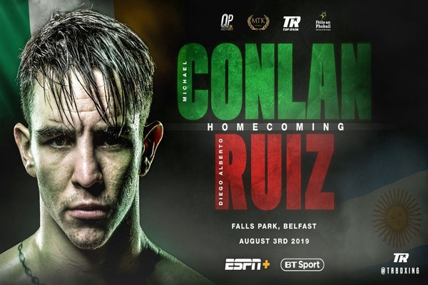 Exciting Michael Conlan returns home to fight in Belfast