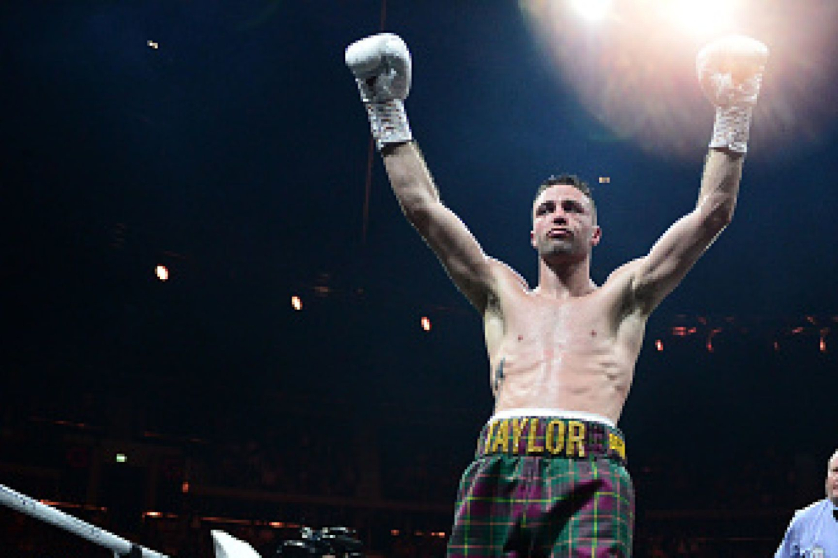 Josh Taylor, the most recent British boxer to win their first world title