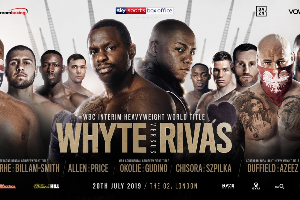 SecondsOut Boxing News - Main News - Dillian Whyte vs Oscar Rivas now ...