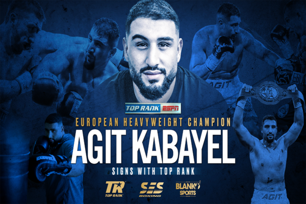 Undefeated heavyweight Agit Kabayel signs promotional contract with Top Rank
