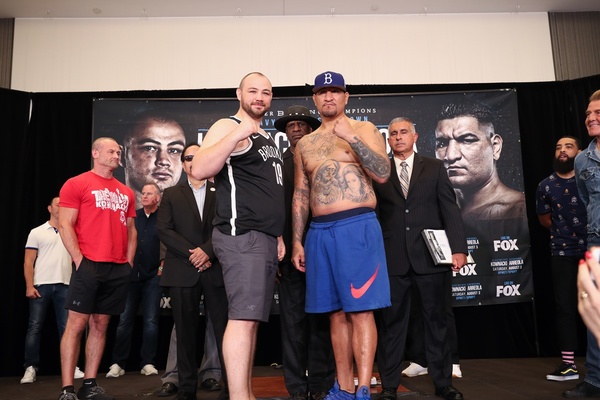 Adam Kownacki vs. Chris Arreola weigh in results