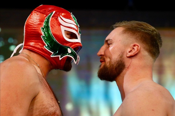 'Masked Marvel' Tyson Fury and Otto Wallin weigh-in results