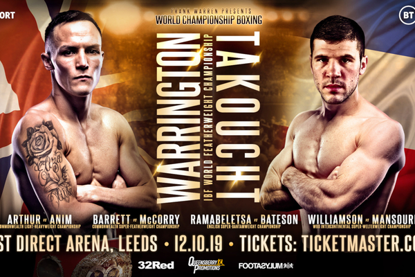 Josh Warrington gets IBF No. 4 in Leeds show with five title fights