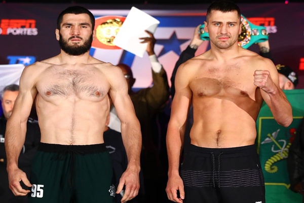 Artur Beterbiev vs. Oleksandr Gvozdyk weigh-in results