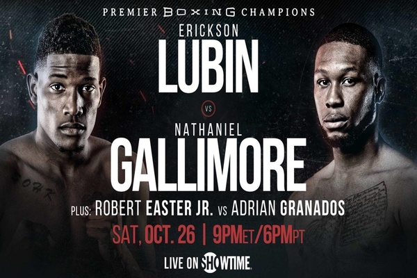 Erikson Lubin and Nathaniel Gallimore now headlining October 26 event
