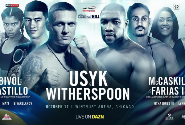 Chazz Witherspoon! Uninspiring opponent for Oleksandr Usyk as Tyrone Spong pops for drugs