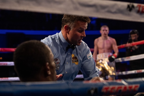 Serhil Bohachuk stops Tyrone Brunson in Hollywood