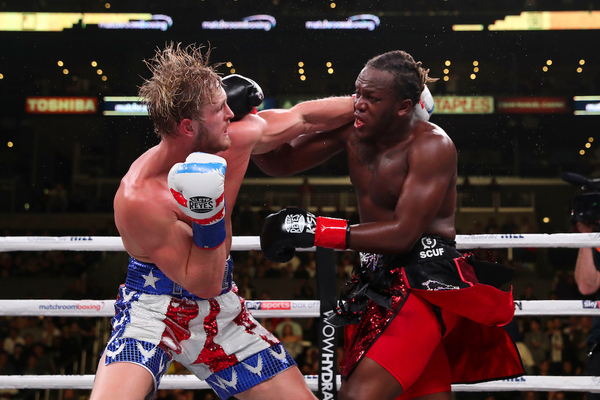 KSI vs Logan Paul 2 photos & report: Brit rises from the canvas to secure decision