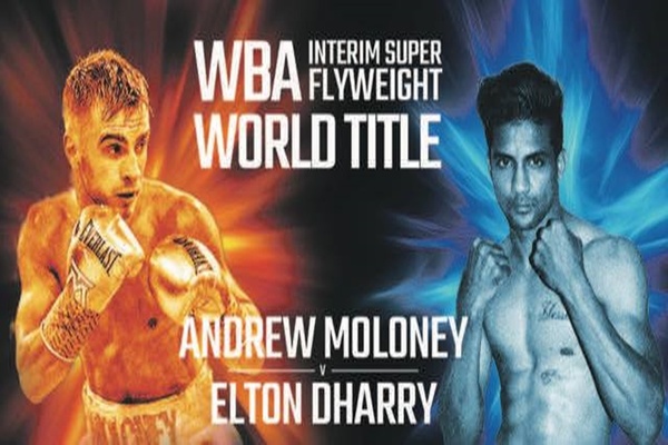 Andrew Moloney overcomes rocky moment to stop Elton Dharry