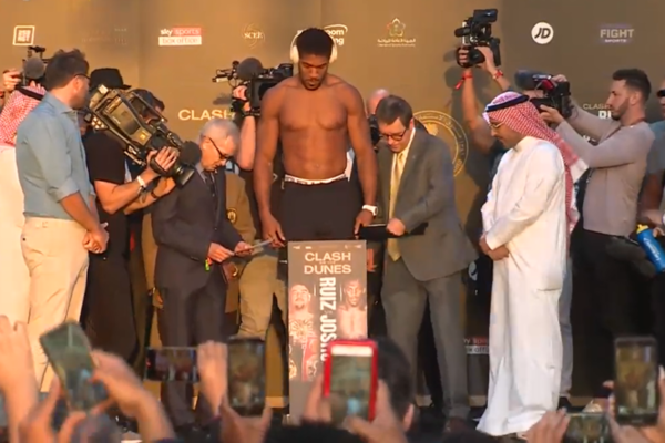 Andy Ruiz vs Anthony Joshua 2 weigh-in: all the weights as AJ lightest in 5 years, Ruiz puts on weight!