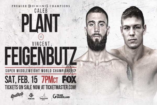 IBF super middleweight champion Caleb Plant defends title against Vincent Feigenbutz Feb.15