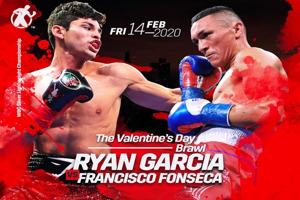 Ryan Garcia fights Francisco Fonseca Feb.14