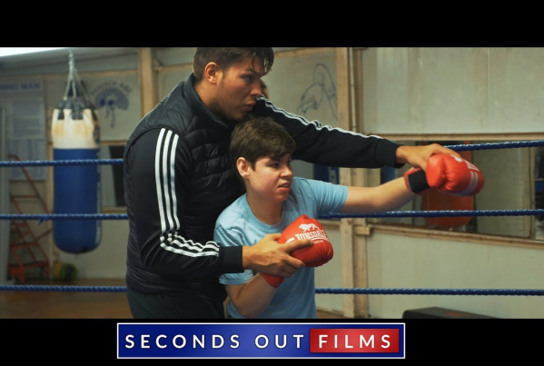 Cerebral palsy proves no match for boxing and Champ (short film)