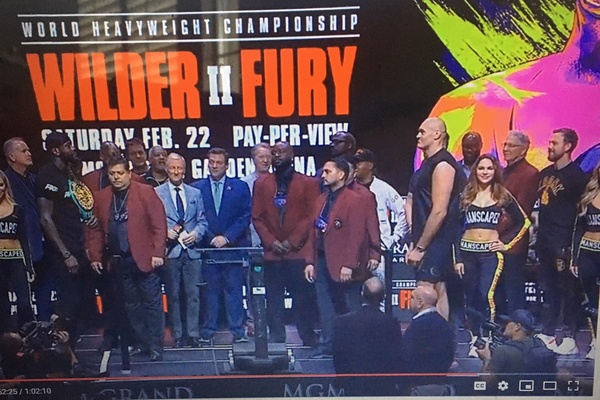 24 hours to go: Deontay Wilder and Tyson Fury weigh-in