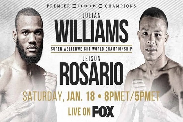 Julian Williams home in Philly to face Jeison Rosario