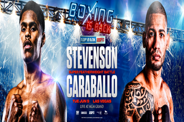 Shakur Stevenson and Jesse Magdaleno kick off boxing's return