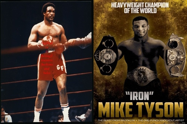 Mythical matchup: George Foreman fights Mike Tyson: Who wins?