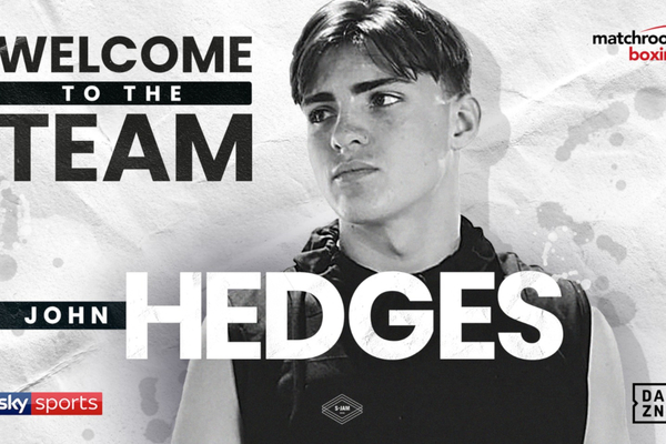 John Hedges, 6ft 5in amateur prodigy, joins Eddie Hearn and Matchroom