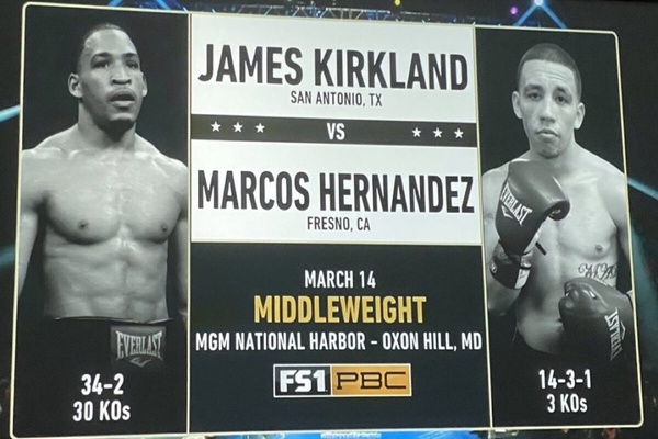 Prospect Jonathan Esquivel battles Dormedes Potes on undercard of James Kirkland vs. Marcos Hernandez main