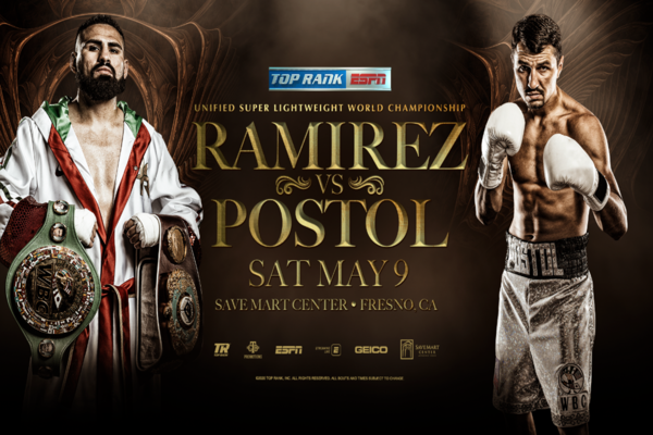 Jose Ramirez defends titles May 9 against Victor Postol in Fresno