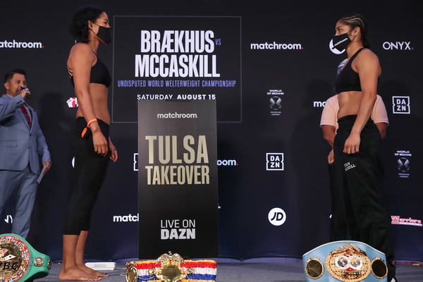 Cecilia Braekhus vs Jessica McCaskill weights, TV channel, running order & undercard