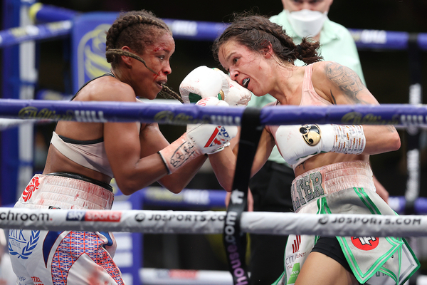 Terri Harper vs Natasha Jonas fight ends in a highly spirited but contentious draw at Fight Camp