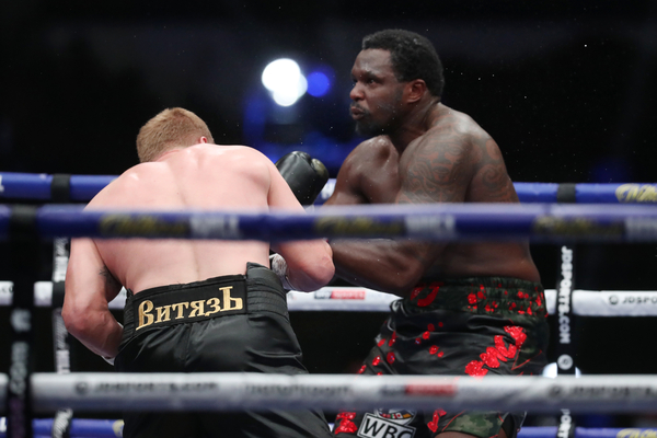 Alexander Povetkin vs Dillian Whyte bags Punch of the Year honours