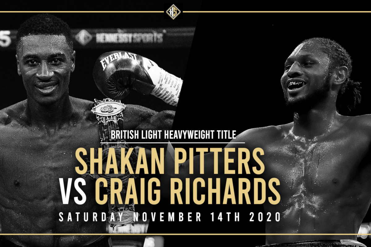 Shakan Pitters vs Craig Richards takes place in November
