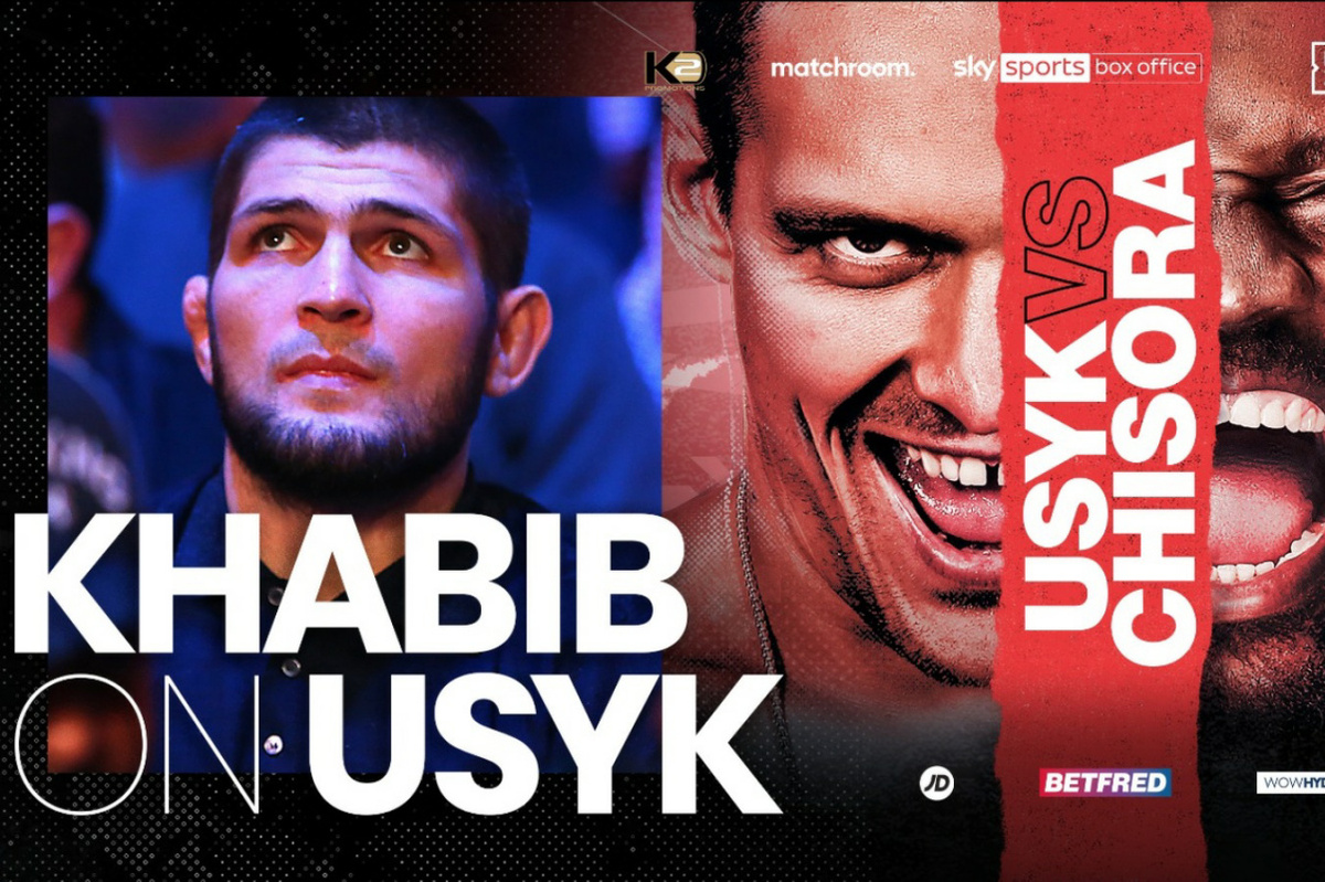 Khabib Nurmagomedov on Tyson Fury vs Oleksandr Usyk