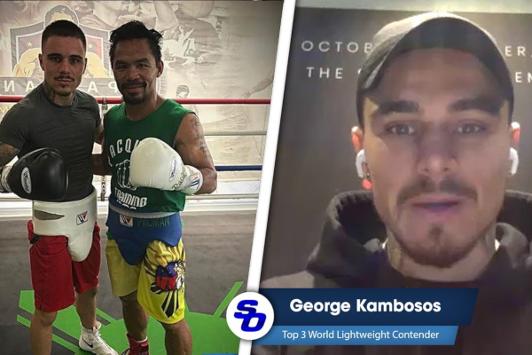 Lessons learned from Manny Pacquiao - from George Kambosos Jr