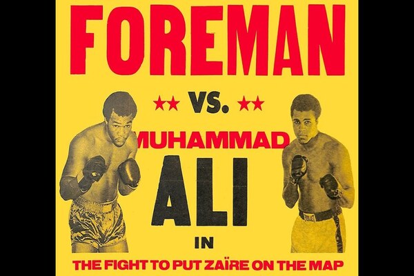Forty nine years ago: Heavyweight champion and big favorite George Foreman threw hands with former champion Muhammad Ali