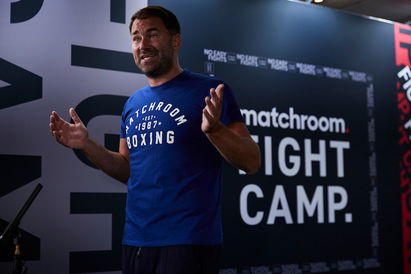 Eddie Hearn promoted to Matchroom Chairman as dad Barry Hearn moves into advisory role